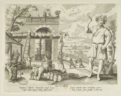Měsíce. 9. září od Jacques Callot