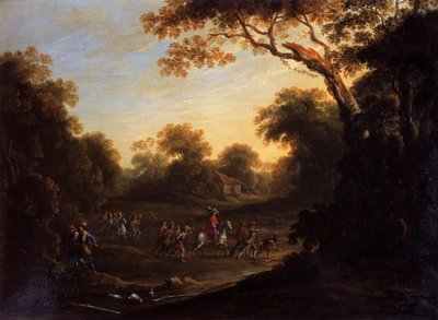 Život vojáka, zločinců a vězňů (olej na mědi) od Jacques Callot