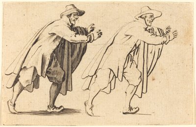 Muž se pohybuje náhle od Jacques Callot