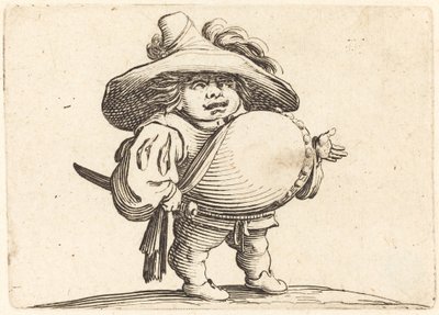Muž s velkým břichem od Jacques Callot