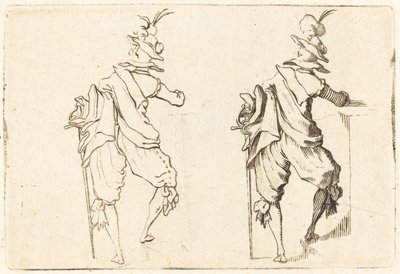 Muž s mečem od Jacques Callot