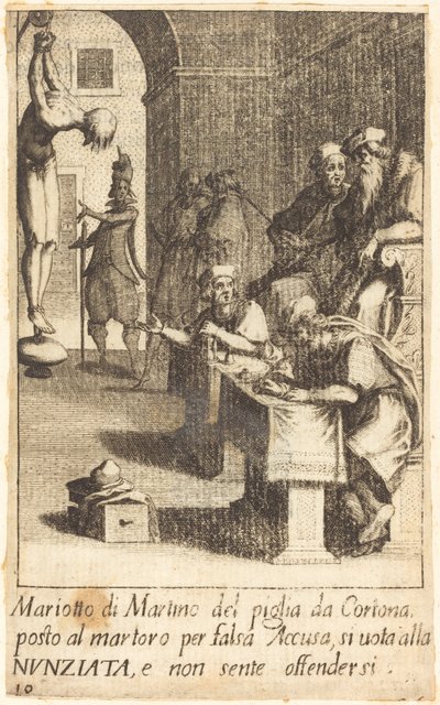 Mariotto di Martino, 1619. od Jacques Callot