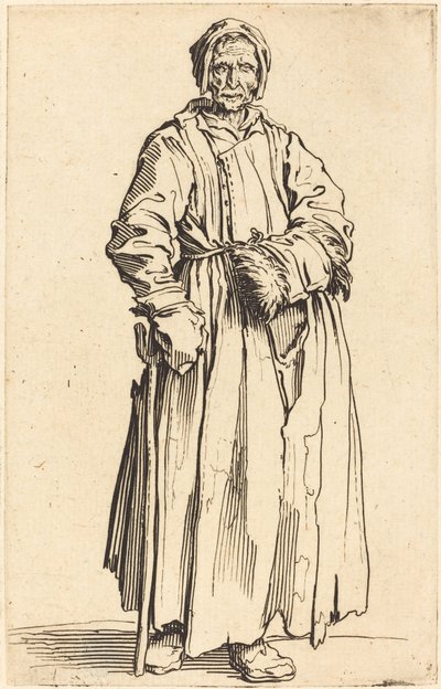 Jednooká žena od Jacques Callot
