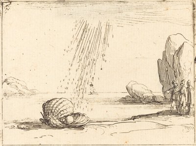 Ústřice s perlou od Jacques Callot