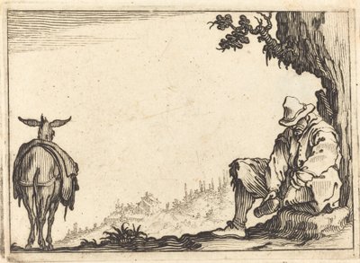Rolník Zouvat Botu od Jacques Callot