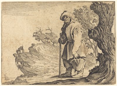 Sedlák s pytlem od Jacques Callot