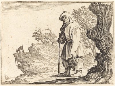 Sedlák s pytlem od Jacques Callot