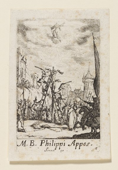 Apoštol Filip (Philippi Appos.) od Jacques Callot