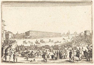 Piazza u Porta al Prato od Jacques Callot