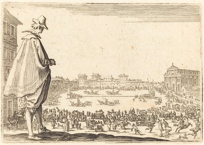 Piazza Santa Maria Novella, Florencie, c. 1622. od Jacques Callot