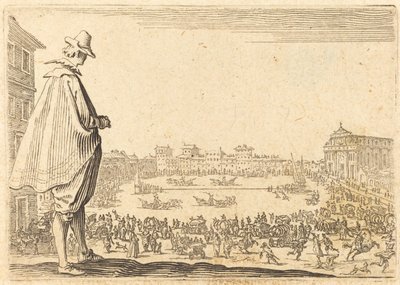 Piazza Santa Maria Novella, Florencie, c. 1622. od Jacques Callot