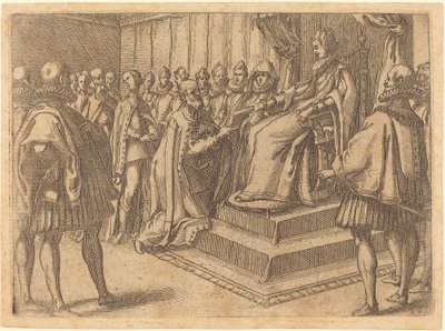 Přijetí vyslance Polska, 1612. od Jacques Callot