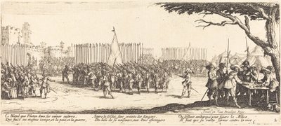 Nábor vojáků od Jacques Callot