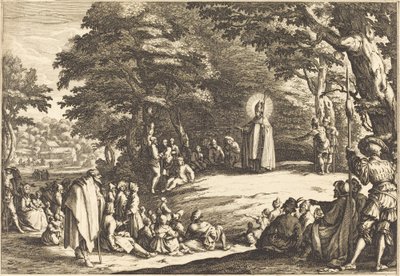 Svatý Amond od Jacques Callot