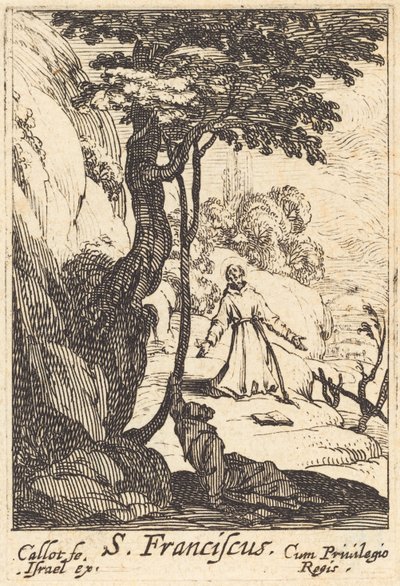 Svatý František od Jacques Callot