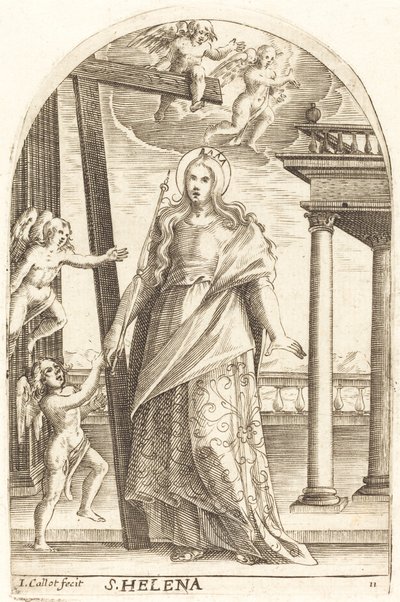 Svatá Helena od Jacques Callot