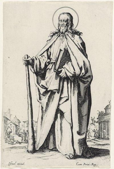 Svatý Jakub Menší z Les Grands Apôtres (Velcí apoštolové), 1631 od Jacques Callot