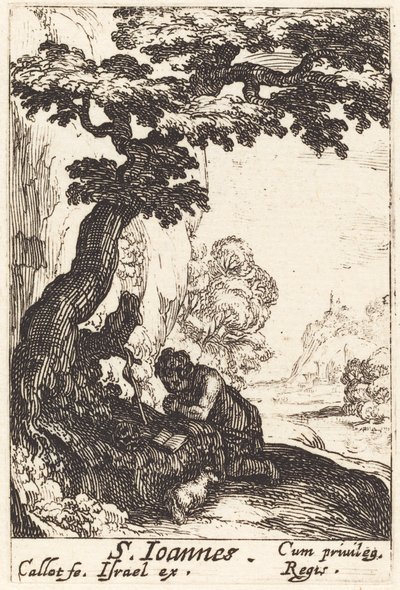 Svatý Jan Křtitel od Jacques Callot
