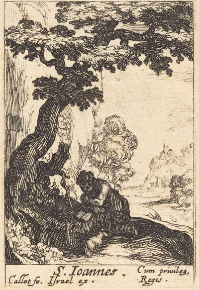 Svatý Jan Křtitel od Jacques Callot