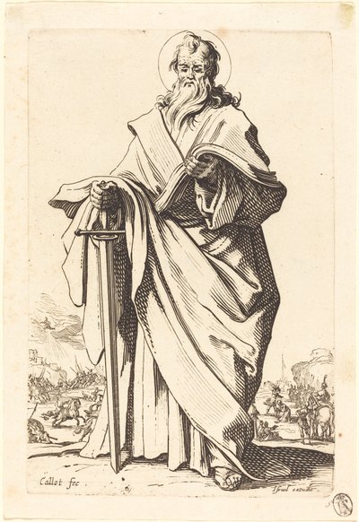 Svatý Pavel od Jacques Callot