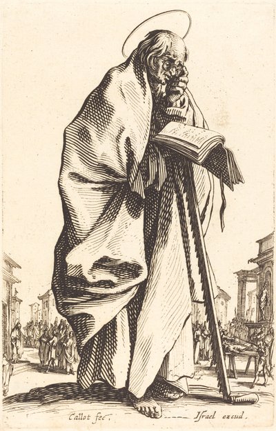 Svatý Šimon od Jacques Callot