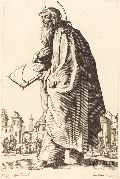 Svatý Tadeáš od Jacques Callot