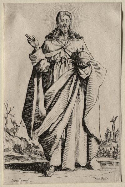 Ikony Blahoslavené Panny Marie od Spasitele / Les Grands Apôtres (Velcí apoštolové): Spasitel od Jacques Callot