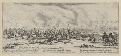 Bitva, 3. díl série „Hrůzy války“ od Jacques Callot