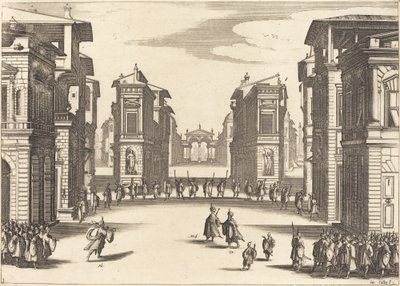 Soliman, zákon III od Jacques Callot