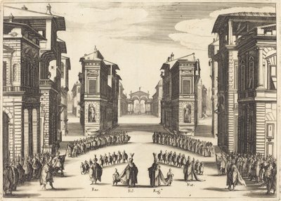 Sulejman, zákon II od Jacques Callot