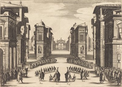 Sulejman, zákon II od Jacques Callot