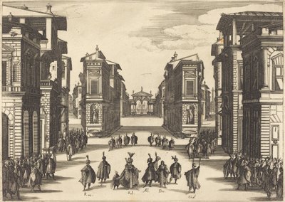 Sulejman, zákon IV od Jacques Callot