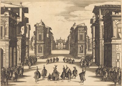 Sulejman, zákon IV od Jacques Callot