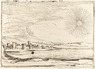 Východ slunce, 1628. od Jacques Callot