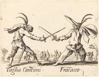 Taglia Cantoni a Fracasso od Jacques Callot