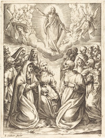 Nanebevstoupení od Jacques Callot