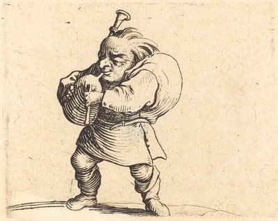 Hráč na dudy od Jacques Callot