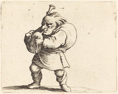 Hráč na dudy, c. 1622. od Jacques Callot