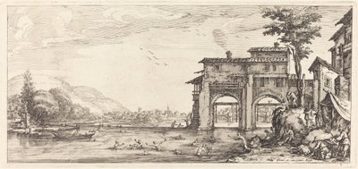 The Bathers, pravděpodobně c. 1630. od Jacques Callot