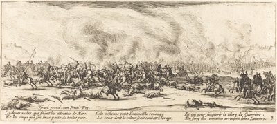 Bitva, c. 1633. od Jacques Callot