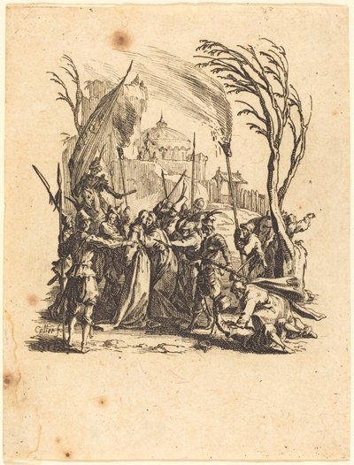 The Betrayal, c. 16241625. od Jacques Callot