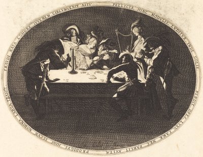 Hráči karet od Jacques Callot