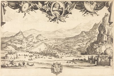 Boj o Aviglianu od Jacques Callot