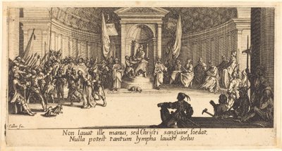Odsouzení k smrti, c. 1618. od Jacques Callot