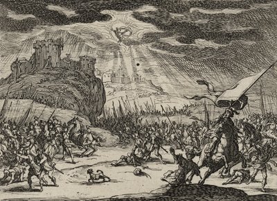 Obrácení svatého Pavla, 1635 od Jacques Callot