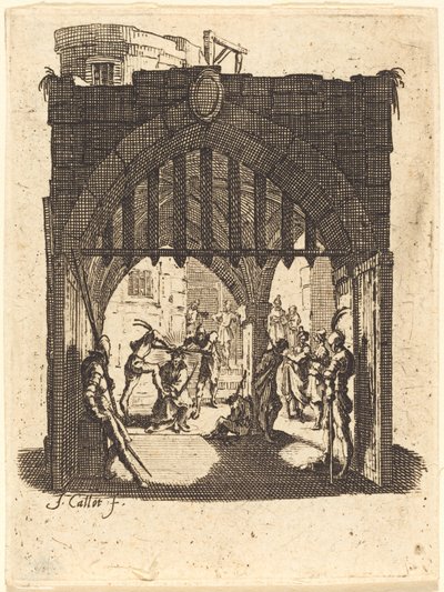 Korunování trním, c. 16241625. od Jacques Callot