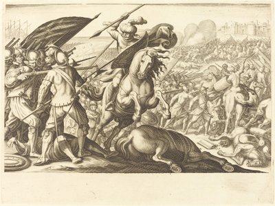 Porážka turecké kavalérie, c. 1614. od Jacques Callot