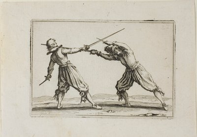 Souboj s meči a dýkami od The Caprices od Jacques Callot