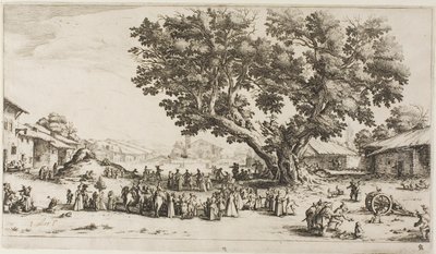 Veletrh v Gondreville od Jacques Callot