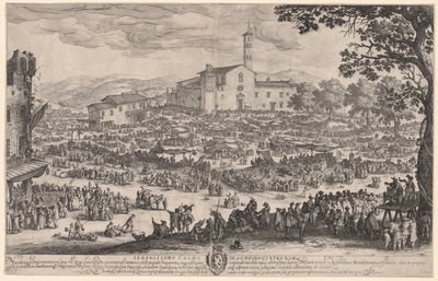 Veletrh v Imprunetě od Jacques Callot